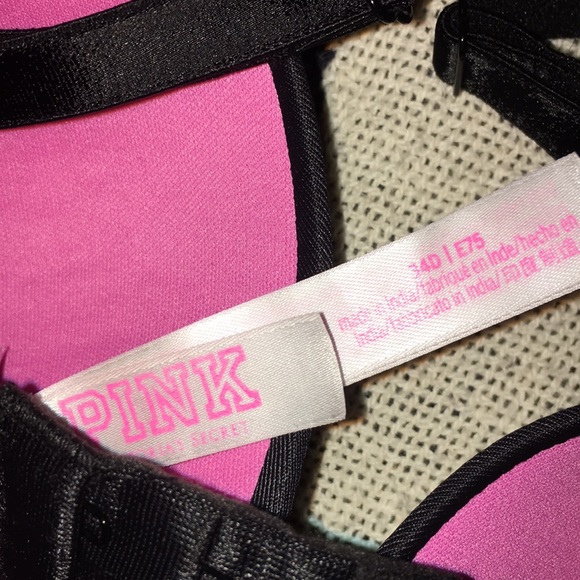 New PINK Push Up Bra 34D - Picture 2 of 3